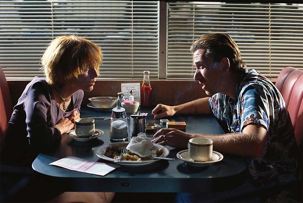 Diner scene from Pulp Fiction