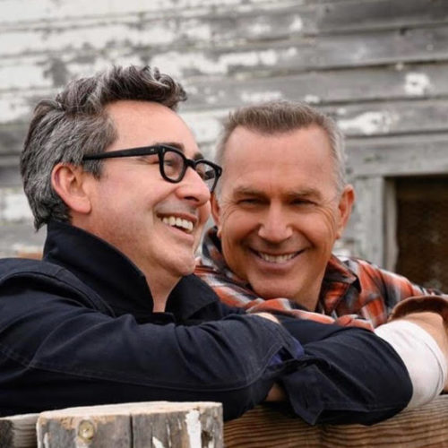 Screenwriter/Director Thomas Bezucha and Kevin Costner